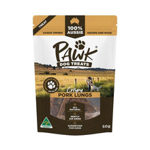 PAWK CRISPY PORK LUNG DOG TREATS 50G