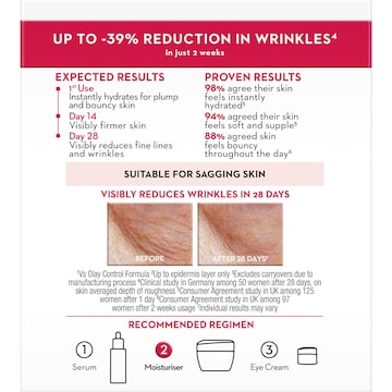 Olay Regenerist Collagen Peptide Moisturiser Skin Care 50g
