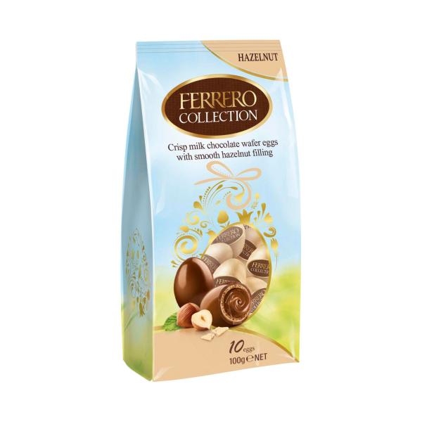 FERRERO COLLECTION HAZELNUT CHOCOLATE EASTER EGGS 100G