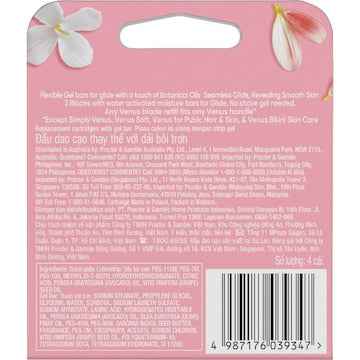Gillette Venus Comfortglide White Tea Razor Blades 4 pack