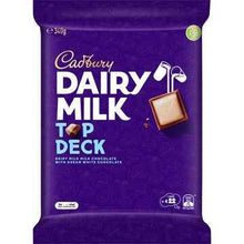 Cadbury Dairy Milk Large Top Deck Chocolate Block 340g