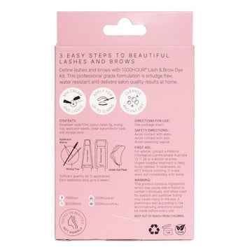 1000Hour Lash & Brow Dye Kit Brown Black each