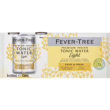 Fever-Tree Refreshingly Light Indian Tonic Water 150mL x 8 pack