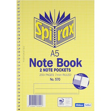 Spirax A5 Notebook 200 Pages each