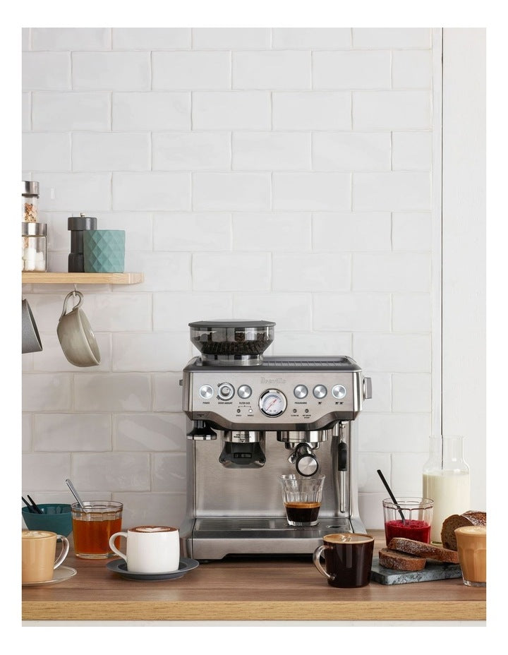 Breville The Barista Express Coffee Machine BES870BSS