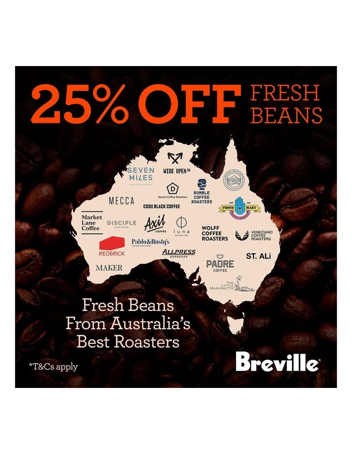 Breville The Barista Express Coffee Machine BES870BSS