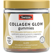 Swisse Beauty Collagen Glow Gummies Strawberry & Vanilla Flavour 45 pack