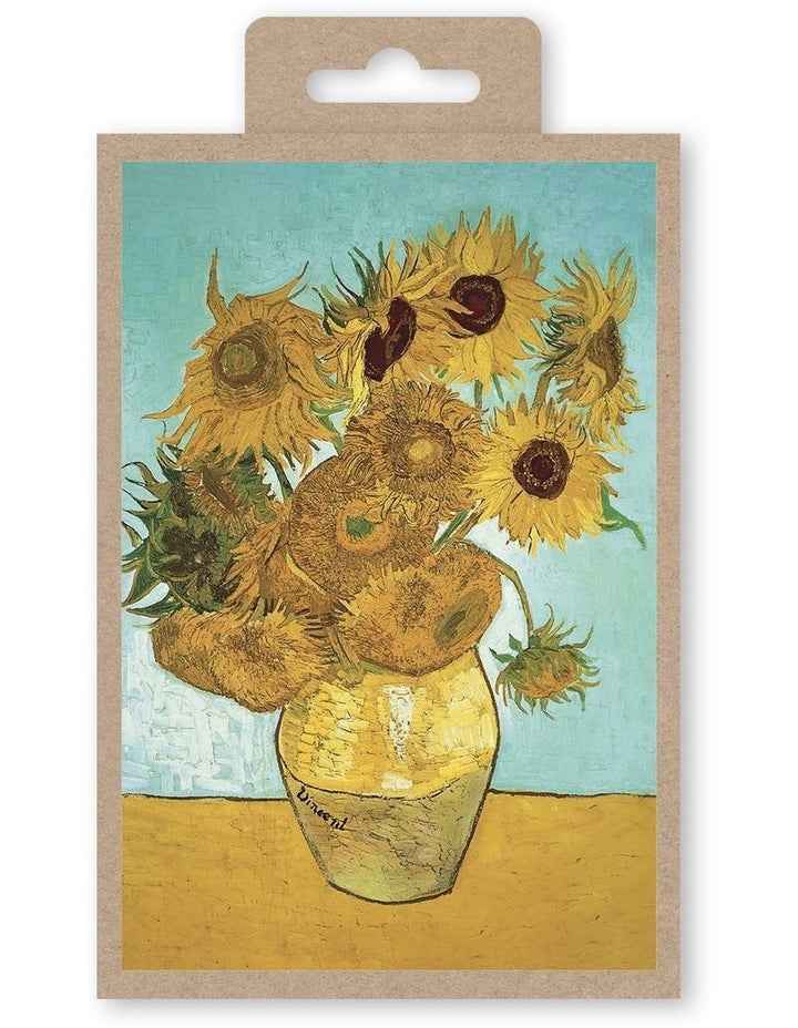 Note Cards Box of 10 in Sunflowers Vincent Van Gogh