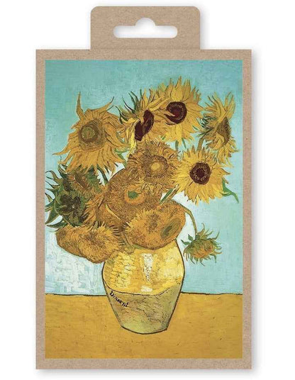 Note Cards Box of 10 in Sunflowers Vincent Van Gogh