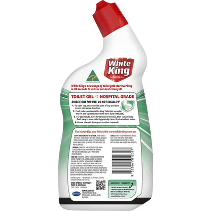 White King Toilet Gel With Added Stain Remover Eucalyptus 700ml