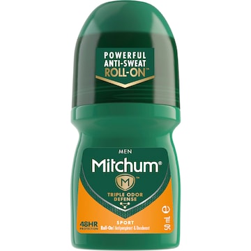 Mitchum Men's Roll On Sport Antiperspirant & Deodorant 50mL