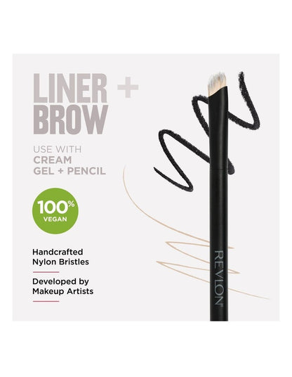 Angled Eye Liner Brow Brush