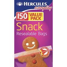 Hercules Everyday Snack Resealable Bags 150 pack