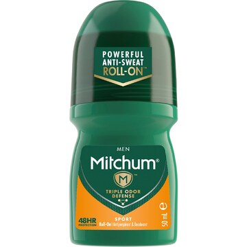 Mitchum Men's Roll On Sport Antiperspirant & Deodorant 50mL