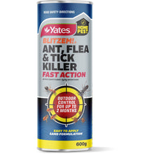 Yates Ant Flea & Tick Killer Fast Action 600g