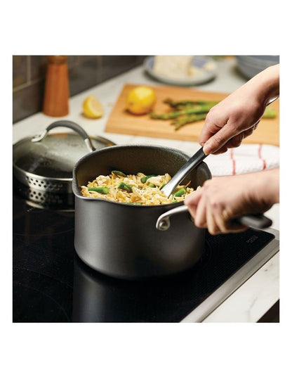 ScratchDefense A1 Nonstick Induction Covered Saucepan 18cm 2.8L in Grey
