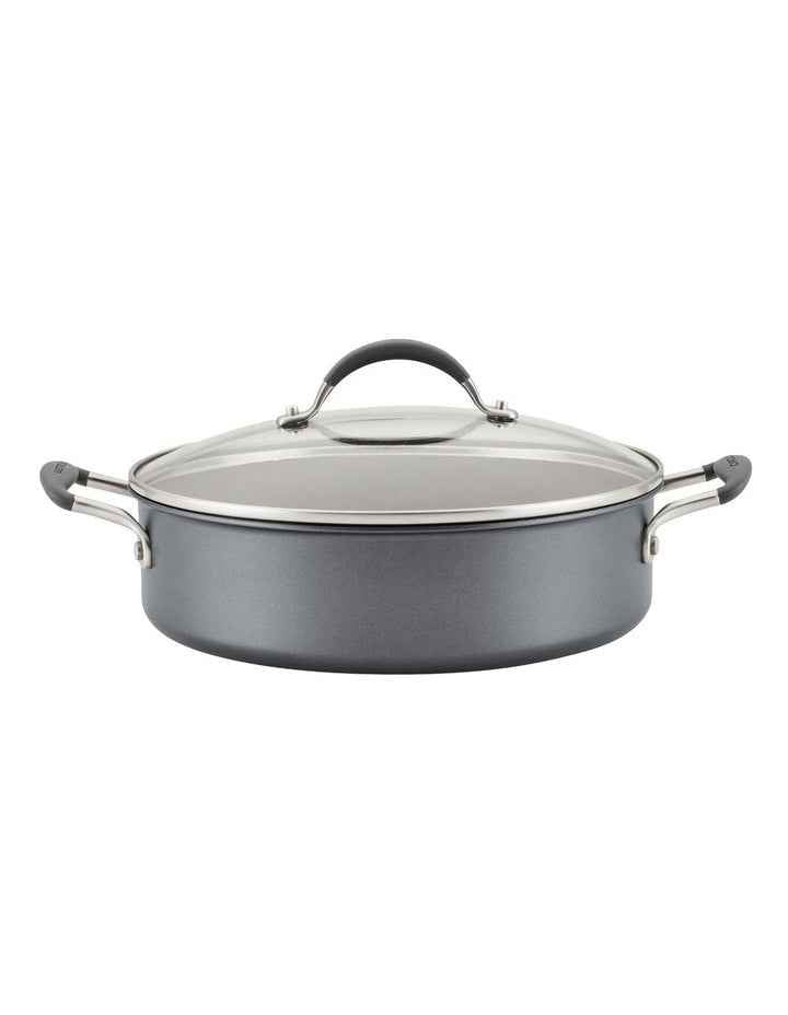 ScratchDefense A1 Nonstick Induction Covered Sauteuse 28cm 4.7L in Grey