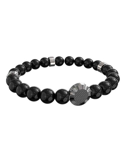 Racer Tag Bracelet in Black