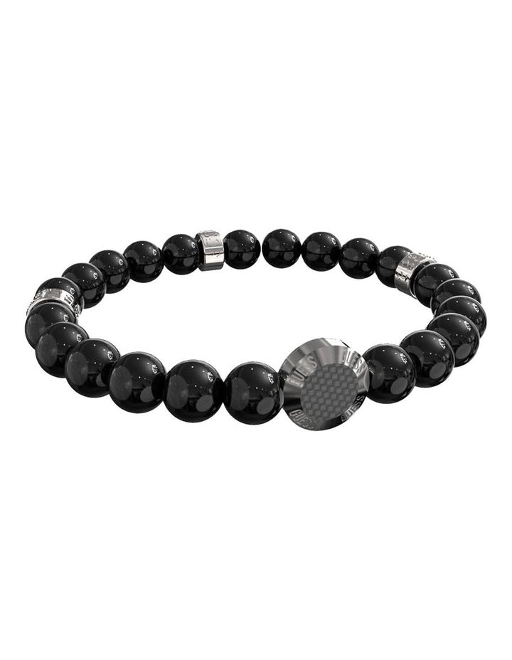 Racer Tag Bracelet in Black