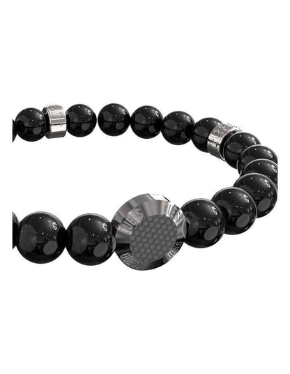 Racer Tag Bracelet in Black