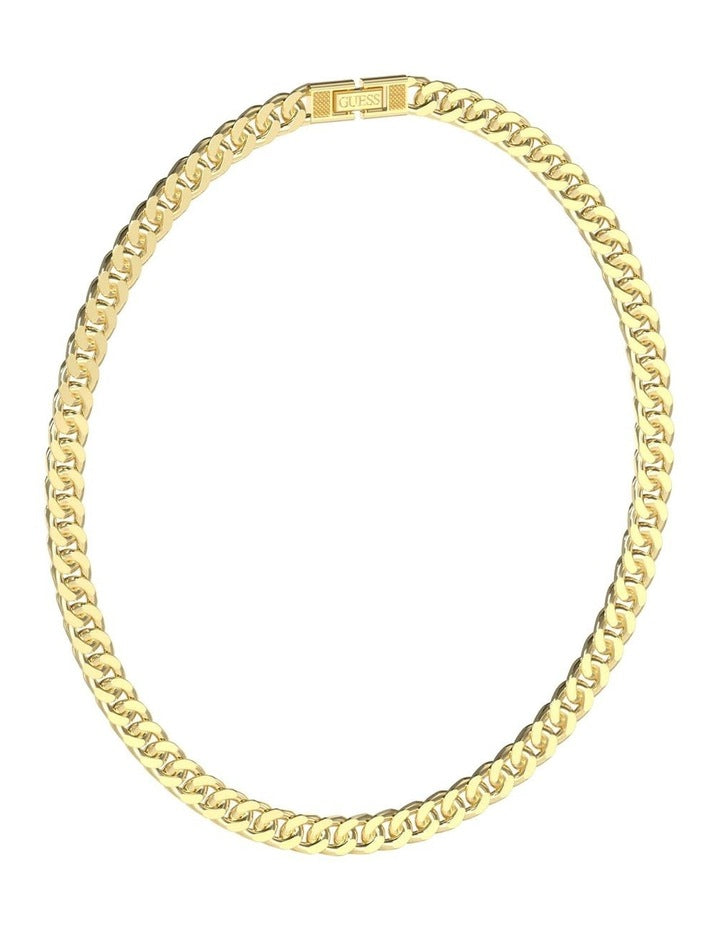 Link City Necklace in Gold