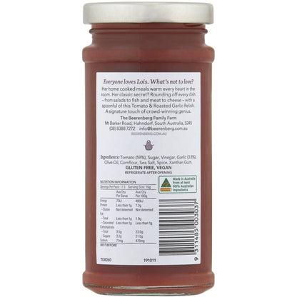 Beerenberg The Tomato & Roasted Garlic Relish 260g