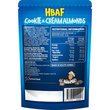 HBAF Cookies & Cream Almonds 120g
