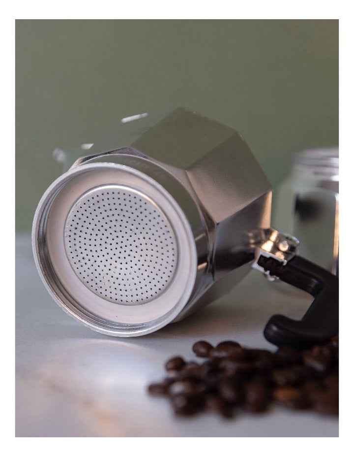 Venice Espresso Maker 6 Cup 290ml in Stainless Steel