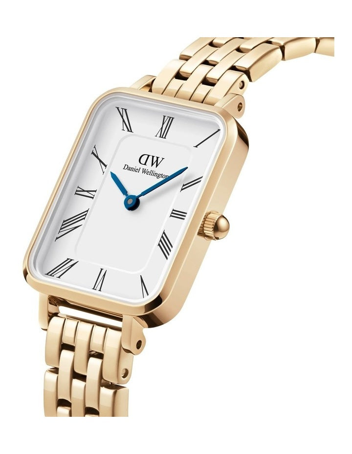 Quadro Stainless Steel Watch in Gold