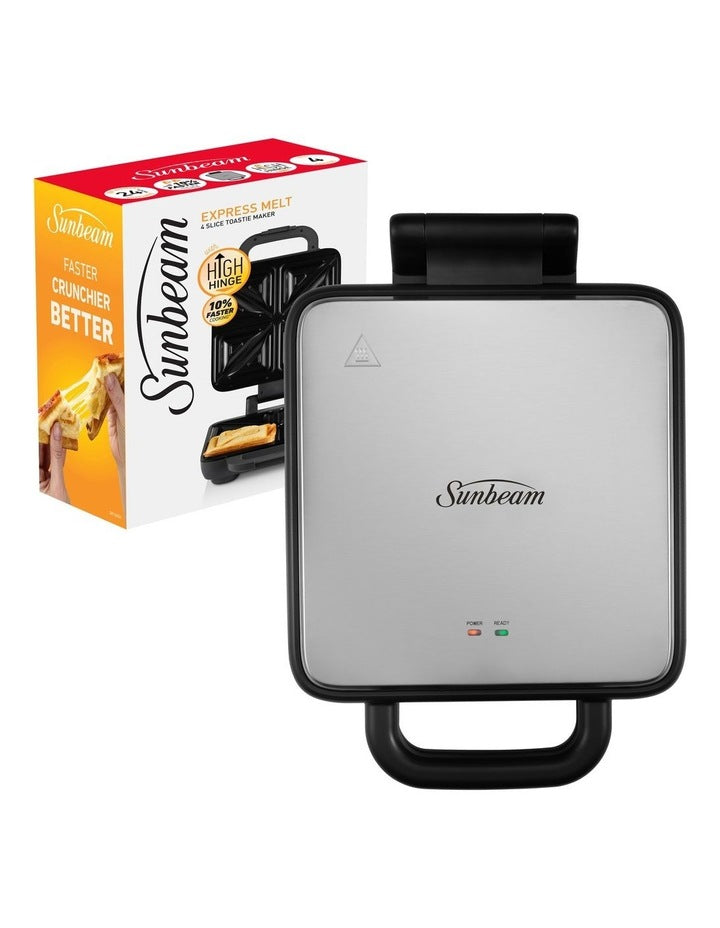 Express Melt Toastie Maker 4 Slice GRP4000SV