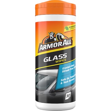 Armor All Glass Cleaner Wipes 30 pack