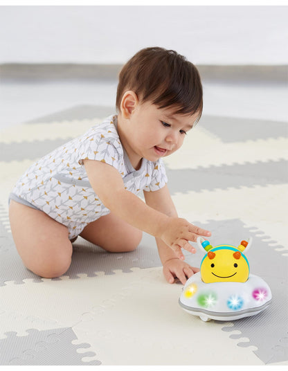 Interactive Bee Crawl Toy with Lights & Music