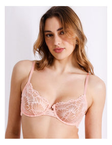 Aura Luxe Under Wire Bra in Pink