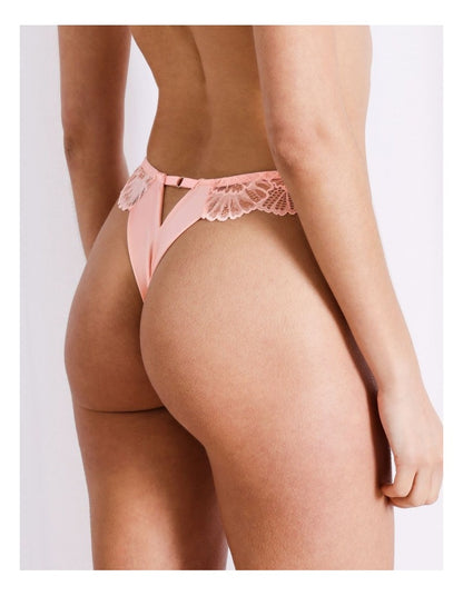 Aura Luxe G String in Baby Pink