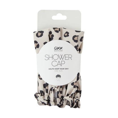 OXX Bodycare Shower Cap - Leopard