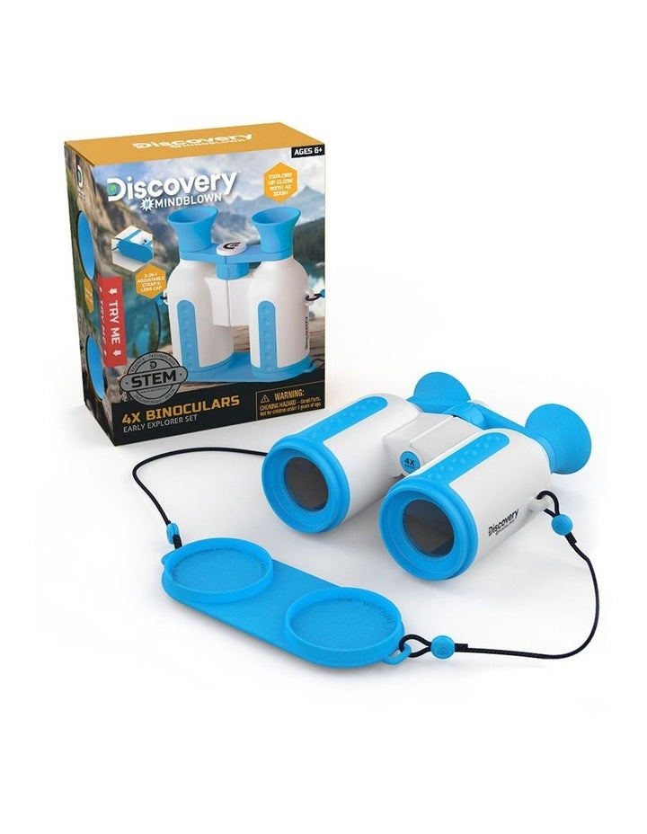 4X Binoculars Early Explorers Set