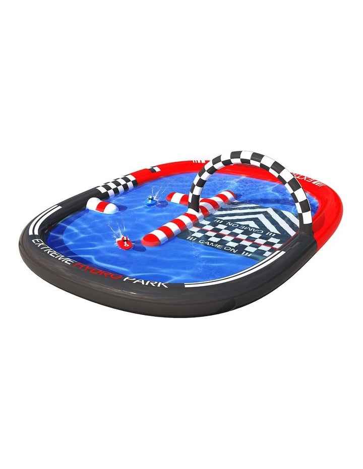 Hydro Park Remote Control Boat Set With Racers And Pool Track