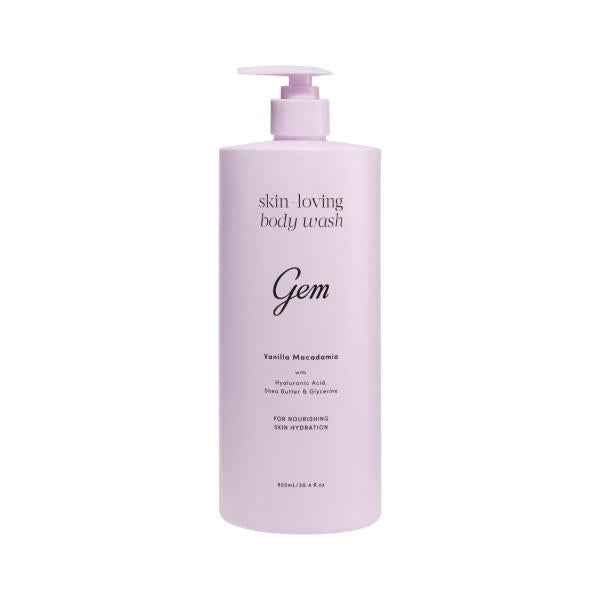 GEM SKIN-LOVING BODY WASH VANILLA MACADAMIA 900ML