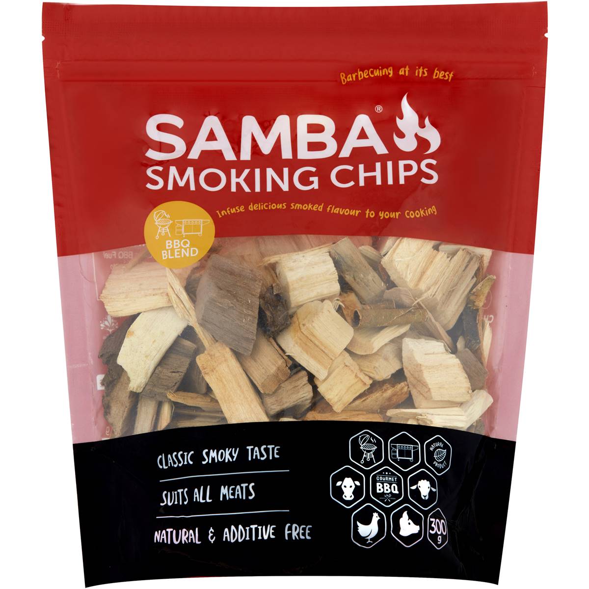 Samba Smoking Chips 300g