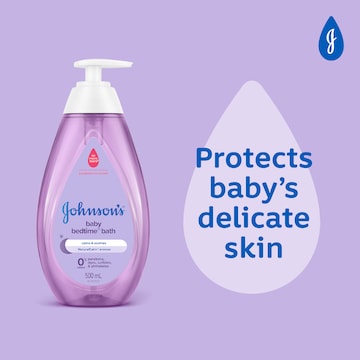 Johnson's Bedtime Gentle Calming Scented Tear Free Baby Bath 500mL