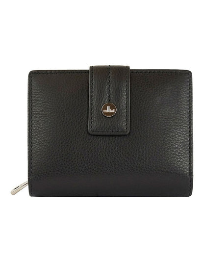 Tuscany Medium Book Wallet in Black