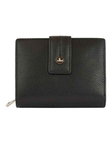Tuscany Medium Book Wallet in Black