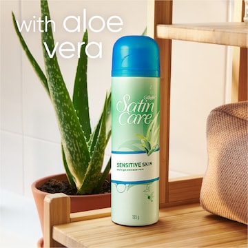 Gillette Venus Satin Care Shaving Gel Sensitive Skin 195g