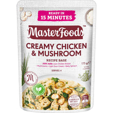 MasterFoods Creamy Chicken & Mushroom Recipe Base 175g