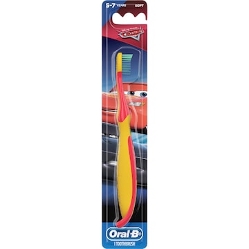 Oral-B Kids Clean Cars Toothbrush 5-7 Years each