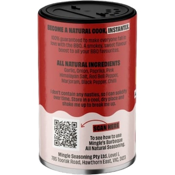 Mingle Backyard BBQ Seasoning 50g