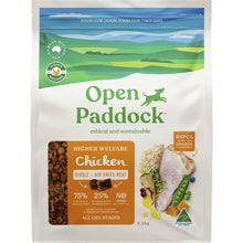 Open Paddock Chicken Kibble & Air Dried Meat Dog Food 2.5kg