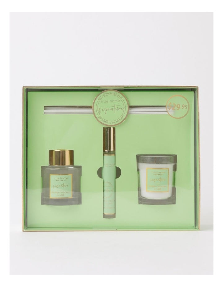 Signature Fragrance Gift Set Island Coconut & Lime