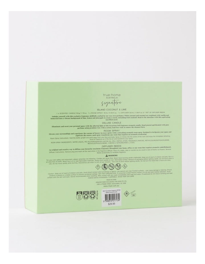 Signature Fragrance Gift Set Island Coconut & Lime