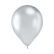 12 Piece Gold and Silver Chrome Balloons